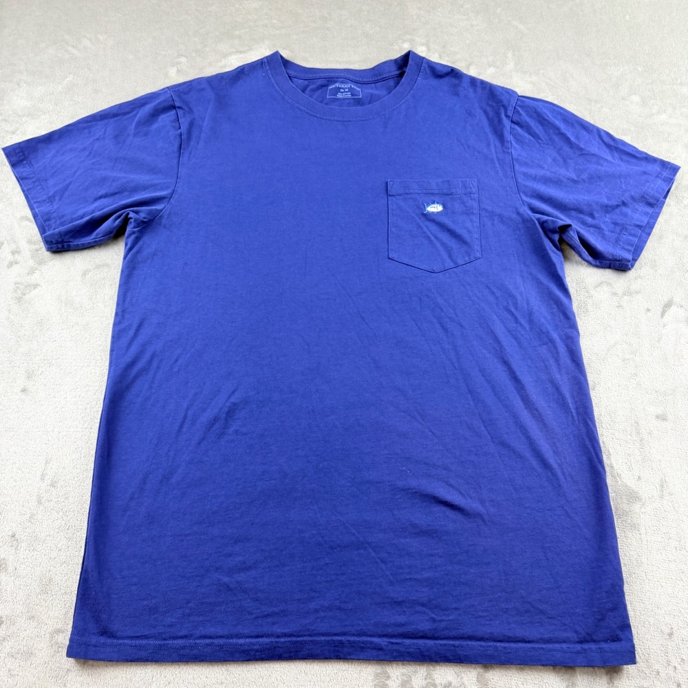 Southern Tide Men's‎ Medium Blue Short Sleeve Pocket T-Shirt